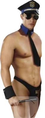 Disfraz masculino de policia sexy