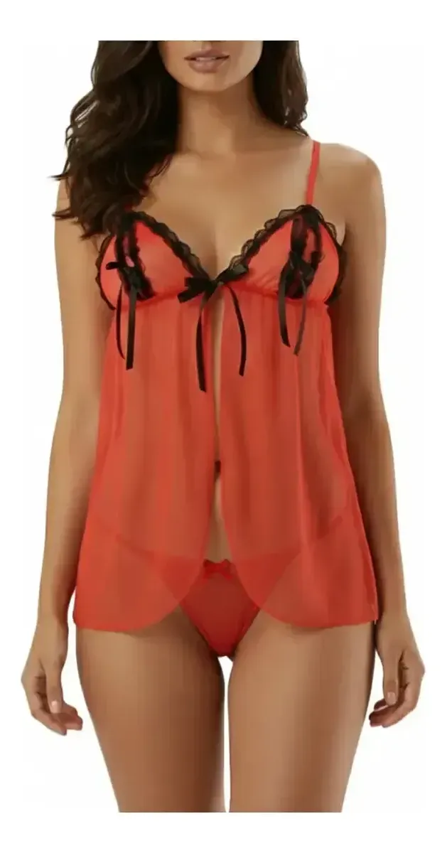 Babydoll busto abierto