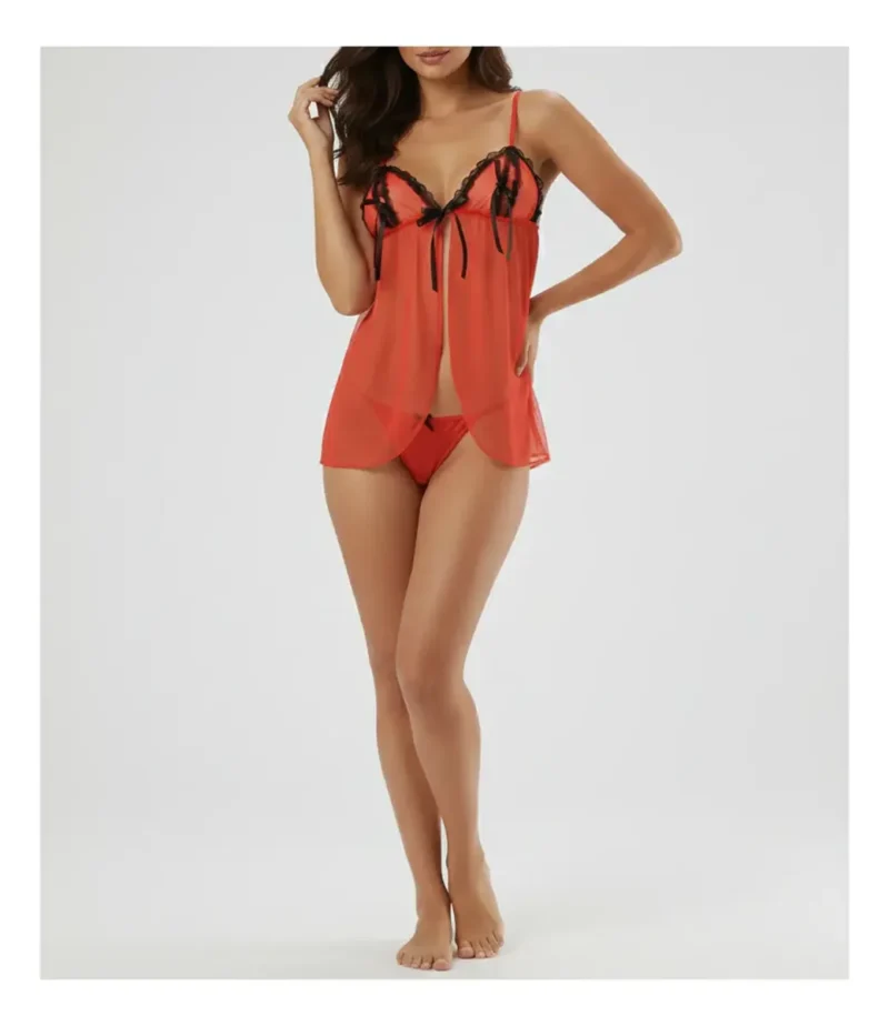 Babydoll busto abierto