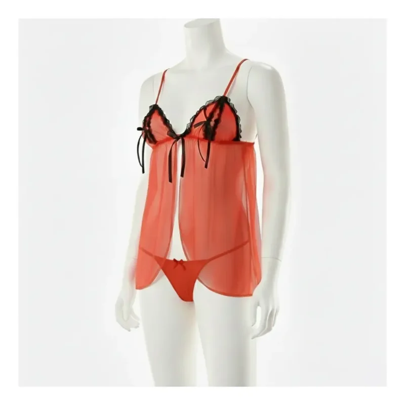 Babydoll busto abierto