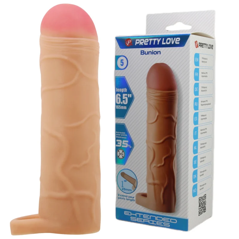 Funda extensora de pene portada