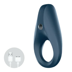 Satisfyer Rocket Ring - Anillo estrecho con 10 velocidades de vibracion y carga usb