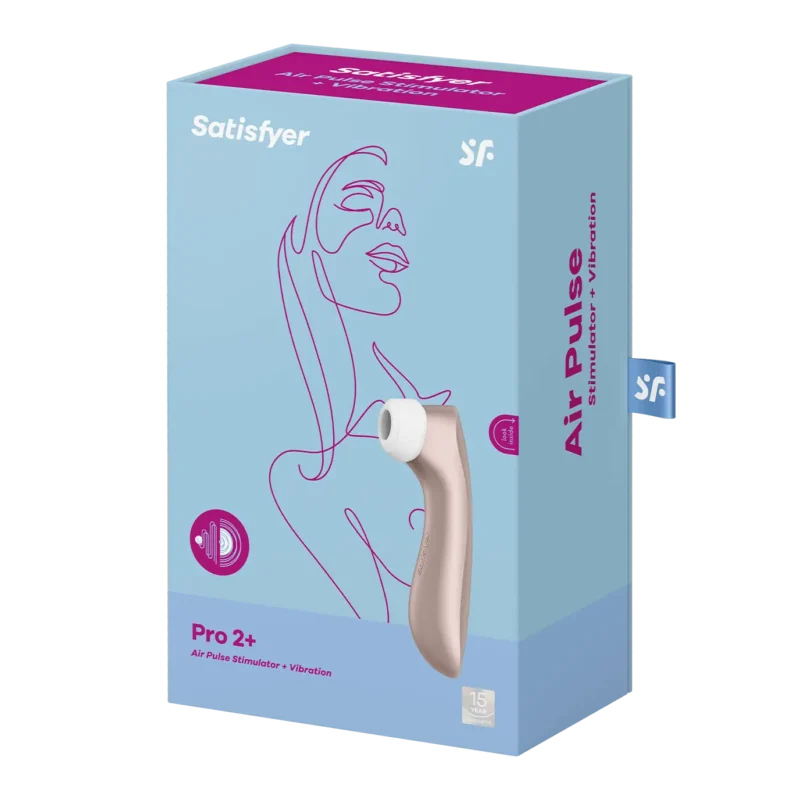 Satisfyer pro 2 plus airpulse vibrator package