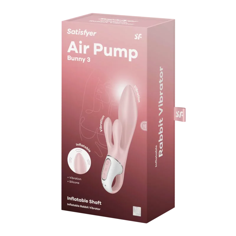 satisfyer air pump bunny 3 vibrator rosa 2 72dpi