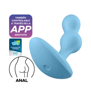 Deep Diver plug anal con vibracion con control via APP