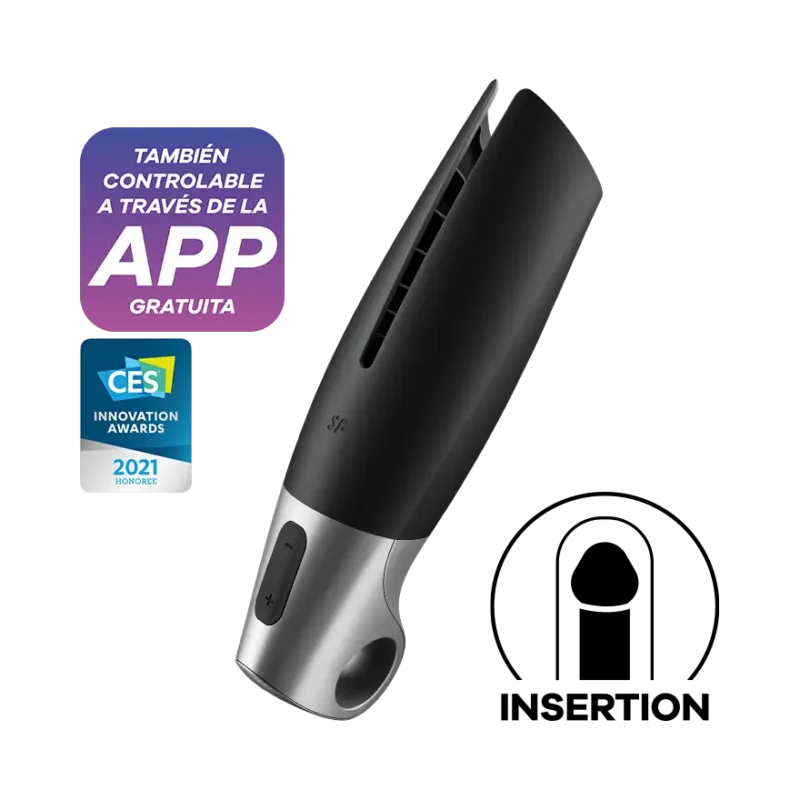 satisfyer power masturbator first view spanish