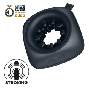 Ring Stroker Masturbador con 3 motores y carga USB