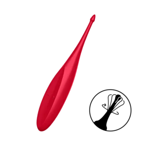 Twirling Fun estimulador vaginal con carga USB