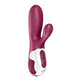 Hot Bunny estimulador vaginal con calor y control via APP