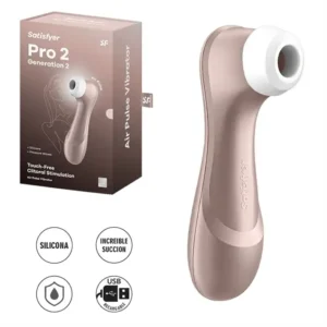 Pro 2 light rose gold succionador de clitoris con carga magnetica