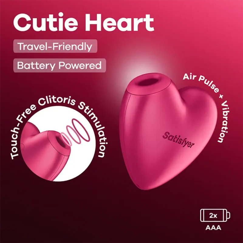 succionador con forma de corazón