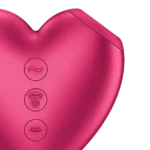 succionador con forma de corazón