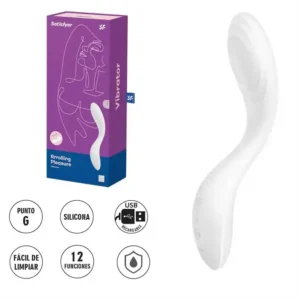 Rrrolling Pleasure (White) Estimulador de punto G