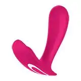 Top Secret Vibrador para ropa interior con pilas Color Verde