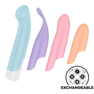 Playful Four estimulador con kit de 4 cabezales diferentes