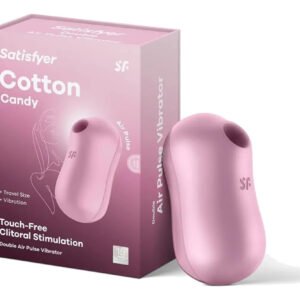 Estimulador Vibrador Y Succionador Satisfyer Cotton Candy Rosa